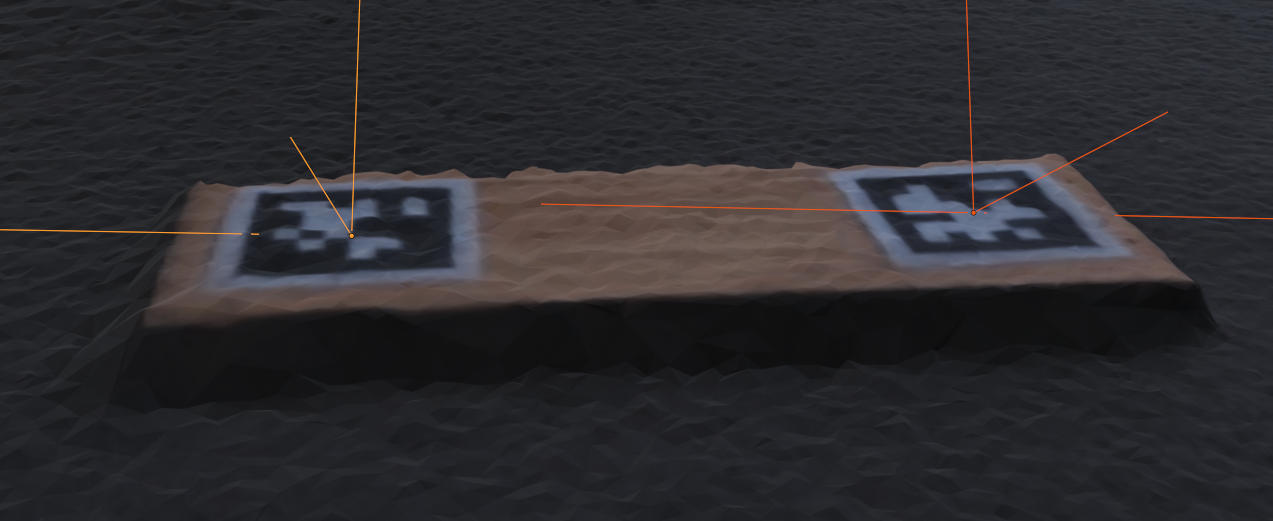 Apriltag photo from side