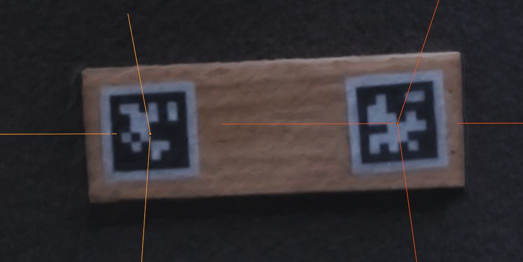 Apriltag photo from above